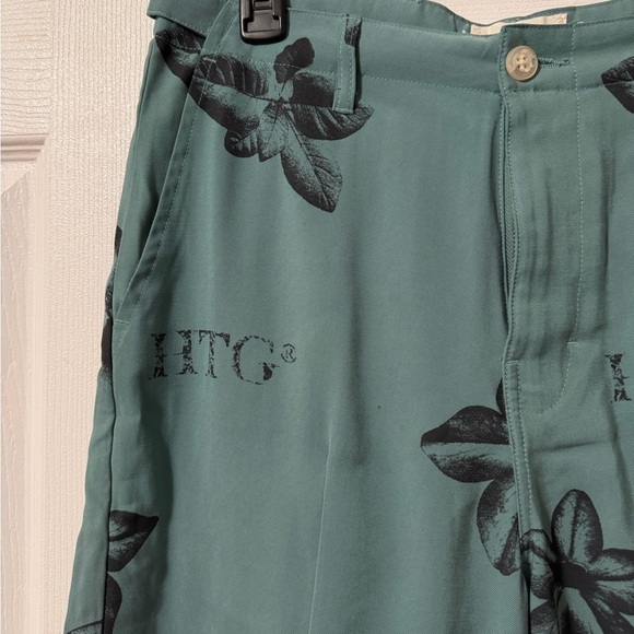 Honor The Gift Tobacco Shorts Teal Men’s Board Shorts Waist 32 NWT - Picture 10 of 12